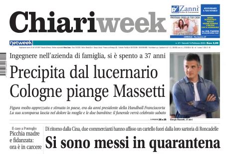 Il nuovo numero di Chiariweek è in edicola