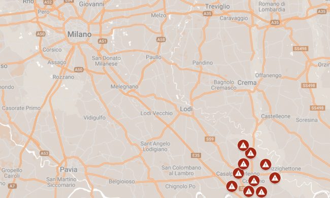 Coronavirus, 10 Comuni isolati nel Lodigiano: ecco cosa prevede l’ordinanza del Ministero