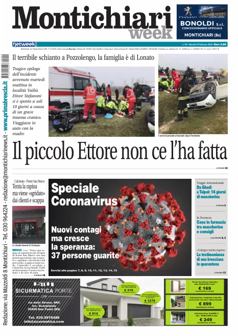 MontichiariWeek è in edicola