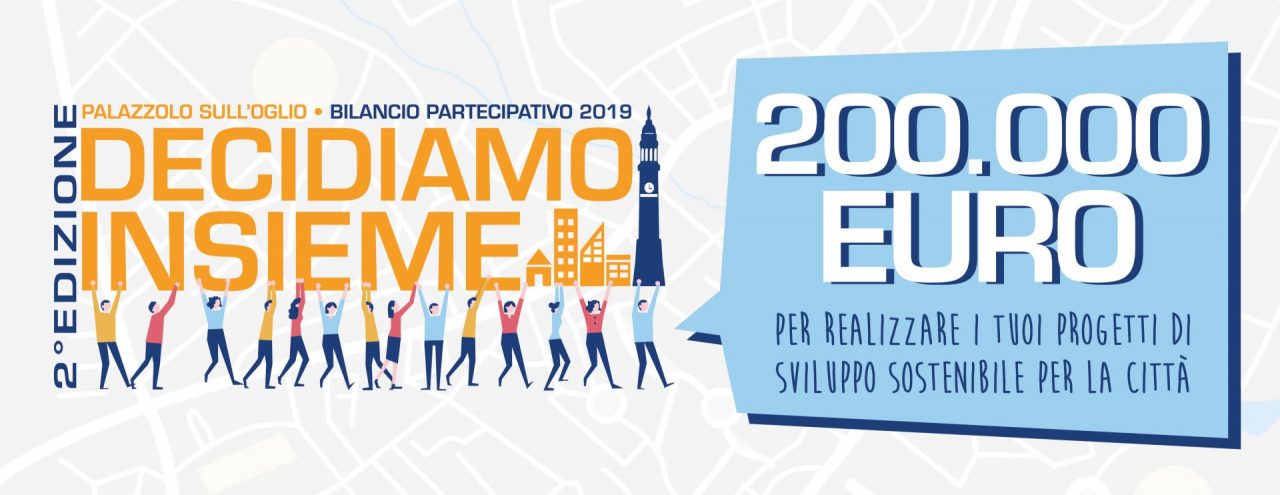 Bilancio partecipativo a Palazzolo: 19 progetti presentati