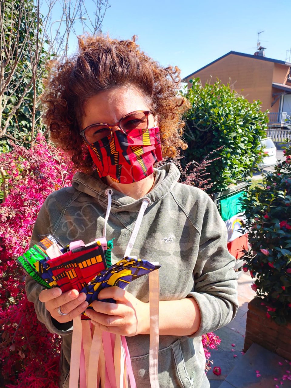 Copri mascherine solidali: il ricavato in beneficenza