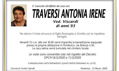 Pontevico saluta Antonia Traversi, storica titolare del bar "Nella"