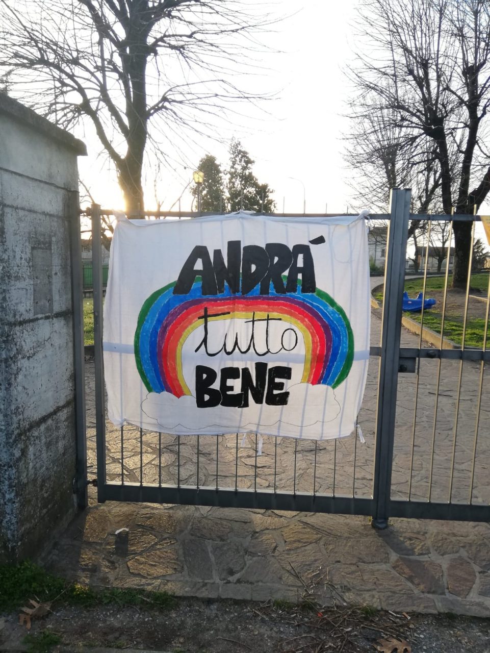 Andrà tutto bene… la speranza anche a San Gervasio Bresciano