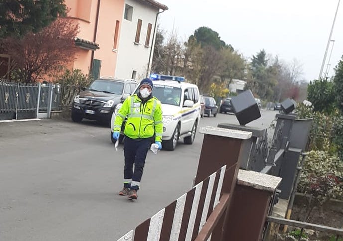Calcinato, la Prociv prosegue la distribuzione delle mascherine