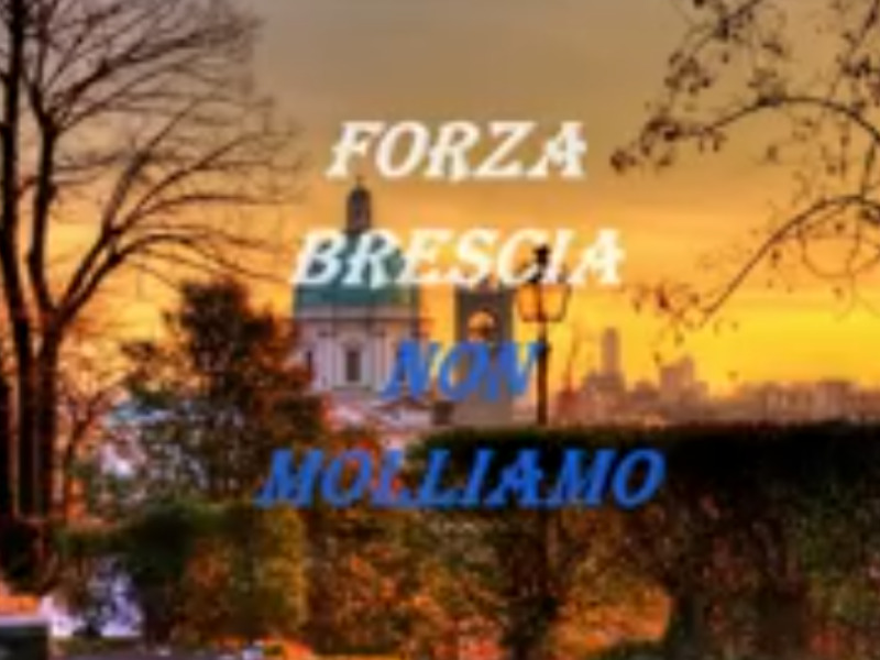 La forza dei bresciani in un video: “Forza Brescia mola mia” – DA GUARDARE