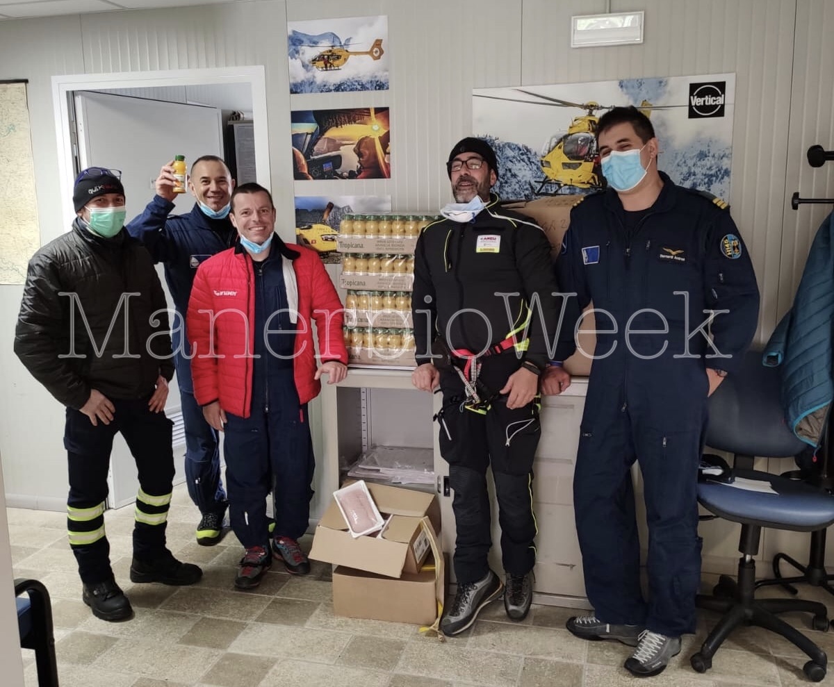 Altra fornitura di generi alimentari donati dal Mc Donald’s di Cadignano agli Spedali Civili