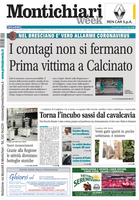 MontichiariWeek è in edicola