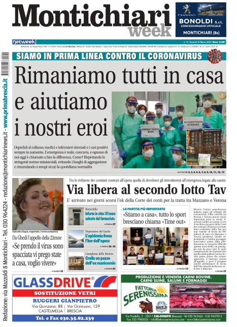 MontichiariWeek è in edicola