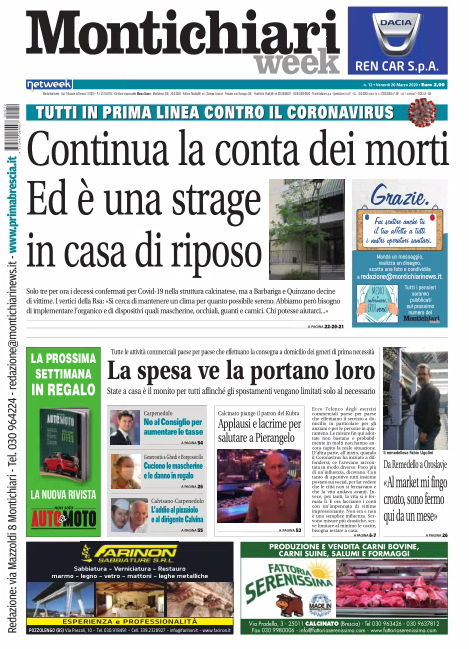 MontichiariWeek è in edicola