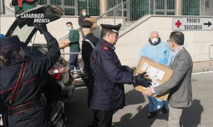 Coronavirus: carabinieri in aiuto all’ospedale di Chiari VIDEO