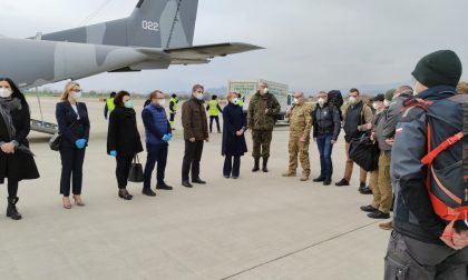 Coronavirus: arrivato personale medico dalla Polonia