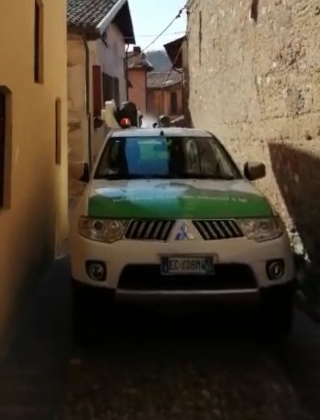 Al via la sanificazione straordinaria delle strade comunali a Salò