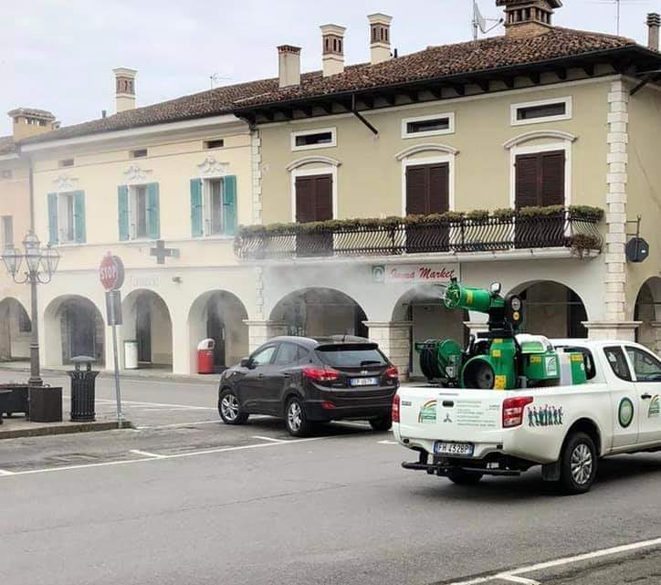 Al via la sanificazione di Gottolengo