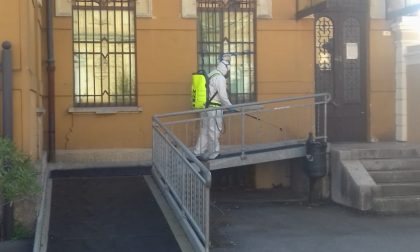 Sanificate le zone sensibili di Milzano