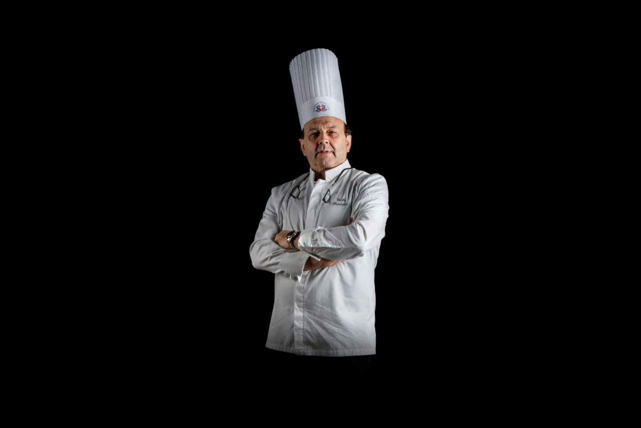 Stefano Karadjov e lo chef Carlo Bresciani ai microfoni di Radio Rai