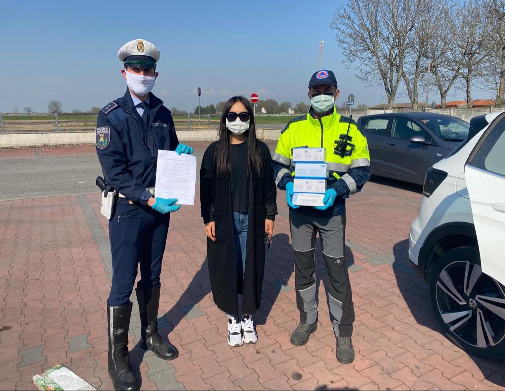 Coronavirus, mascherine in arrivo dalla Cina a Quinzano