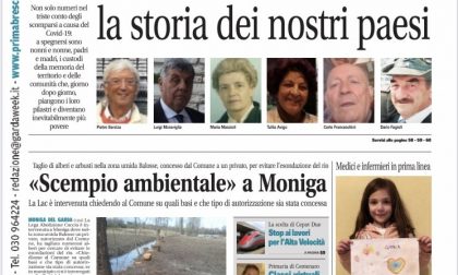 Gardaweek è in edicola. La prima pagina versione bresciana