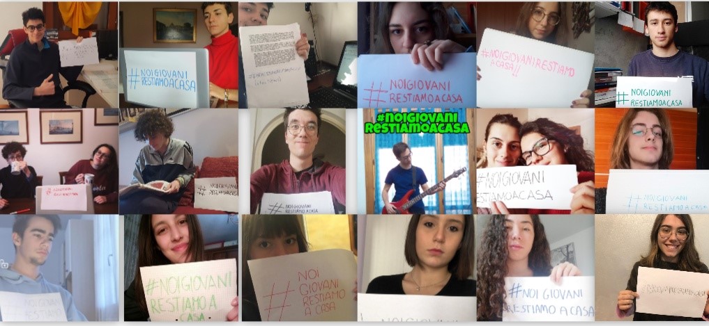 Da Ghedi gli adolescenti lanciano la campagna #noigiovanirestiamoacasa FOTO