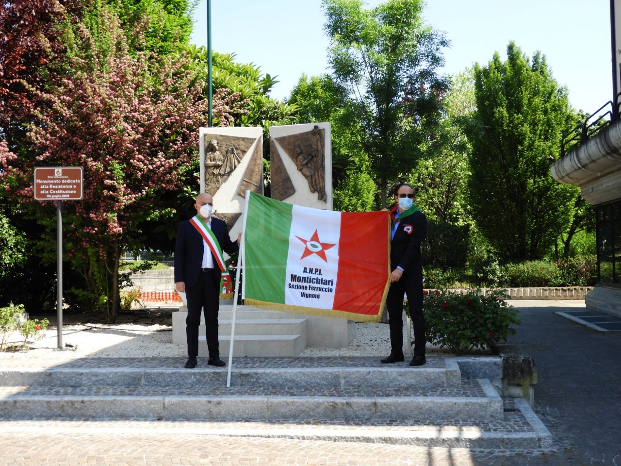 25 Aprile a Montichiari, cerimonia senza pubblico ma patrimonio di tutti