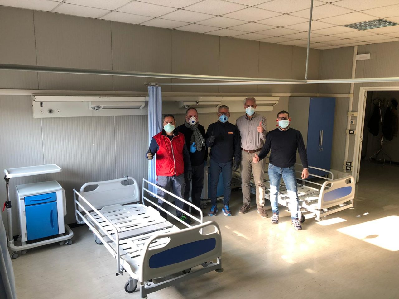 #InsiemexAsstFranciacorta: sono arrivati gli arredi per l’ospedale di Chiari