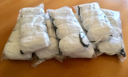 Lions Club Chiari Le Quadre ha donato le mascherine al Comune