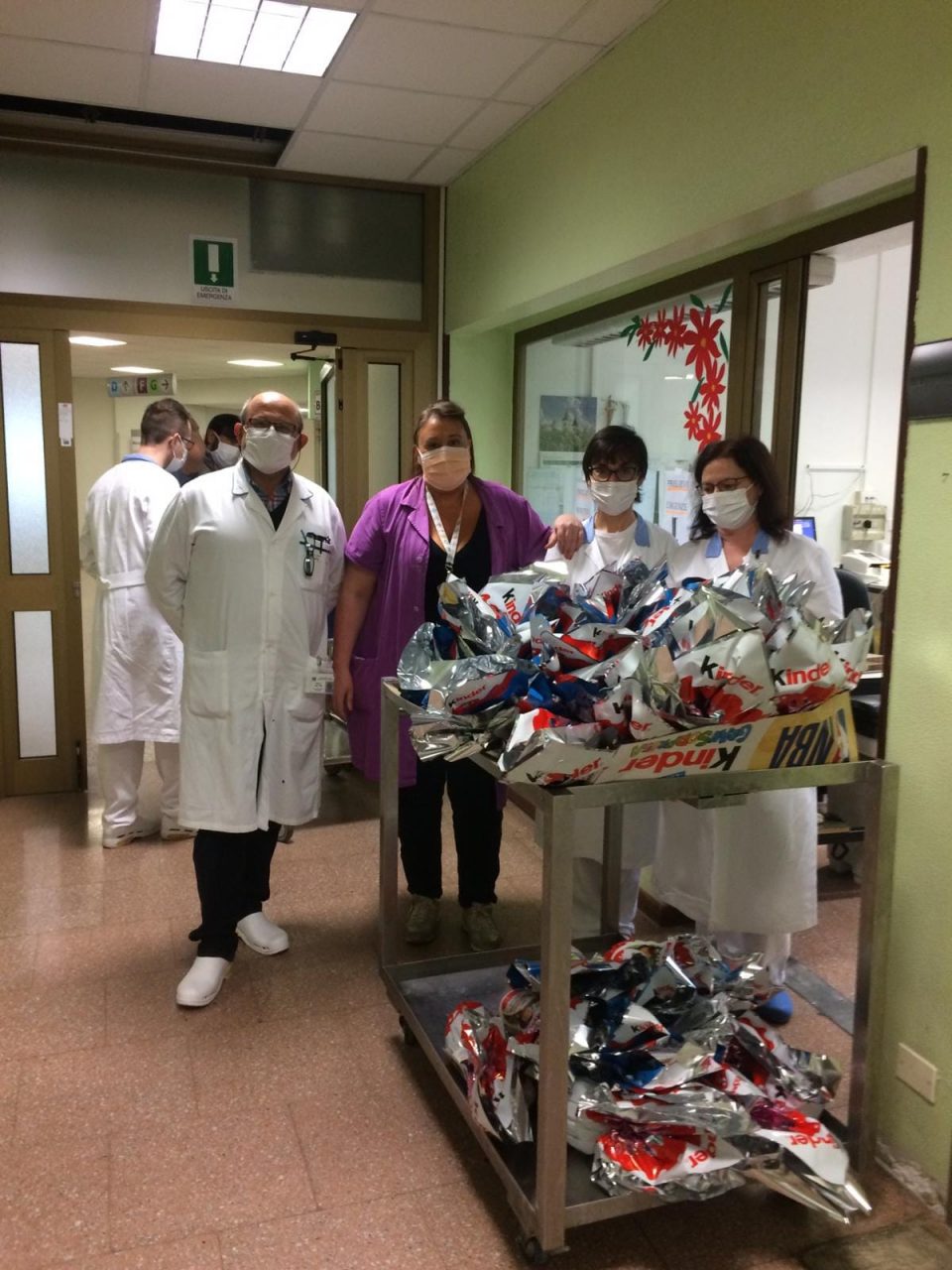 Dalla Ferrero centinaia di uova di Pasqua donate agli ospedali di Chiari e Manerbio