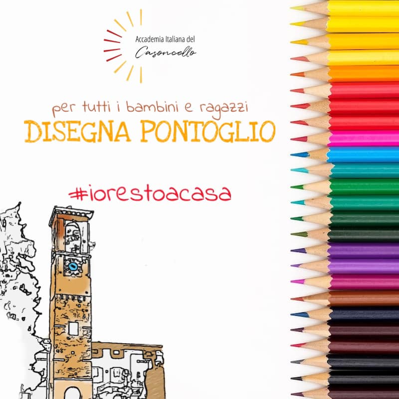 Un nuovo gioco da fare a casa: arriva disegna Pontoglio