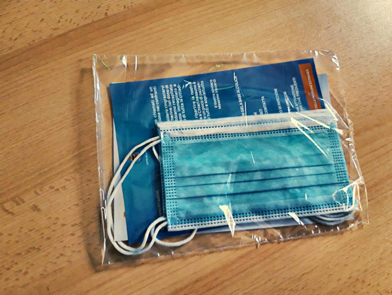 Al via la distrubuzione delle mascherine a Chiari