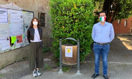 Abbandono di rifiuti ai tempi del Covid: fototrappole vicino ai cestini