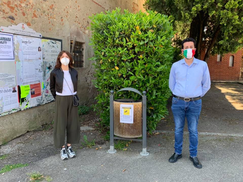 Abbandono di rifiuti ai tempi del Covid: fototrappole vicino ai cestini