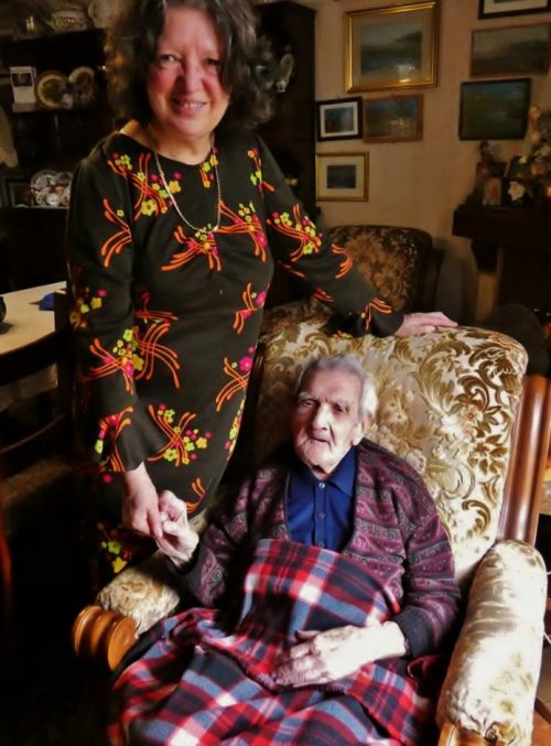 Francesco De Feo, il mitico oste monteclarense, festeggia cento primavere