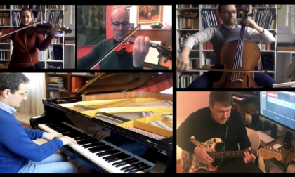 Pontevico cinque artisti interpretano “Signore delle Cime” per omaggio al concittadino John e per sostenere la Croce Bianca