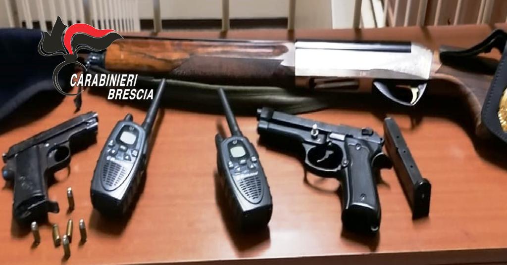 Montichiari arrestato un 47enne per possesso illegale di armi