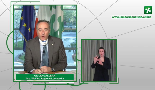 Gallera: “Dati positivi nonostante si siano aggiunte nelle Rsa, ma a Pasqua tutti a casa” VIDEO