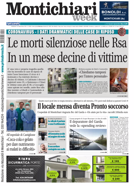 MontichiariWeek è in edicola