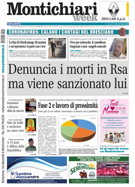 MontichiariWeek è in edicola