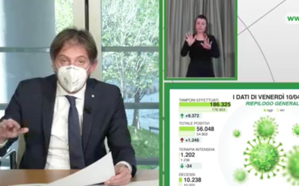 Il punto di Regione sul Coronavirus: “L’unica arma è l’isolamento”