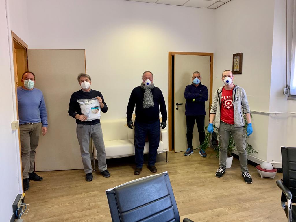 Quota 80 maschere per respirare grazie alla Fondazione Pellegrini Forlivesi