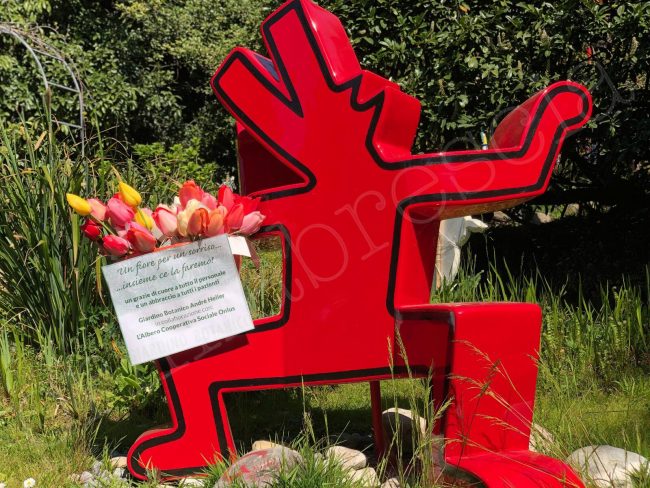 Donazione della cooperativa sociale L'Albero e del giardino botanico "André Heller" di Gardone Riviera