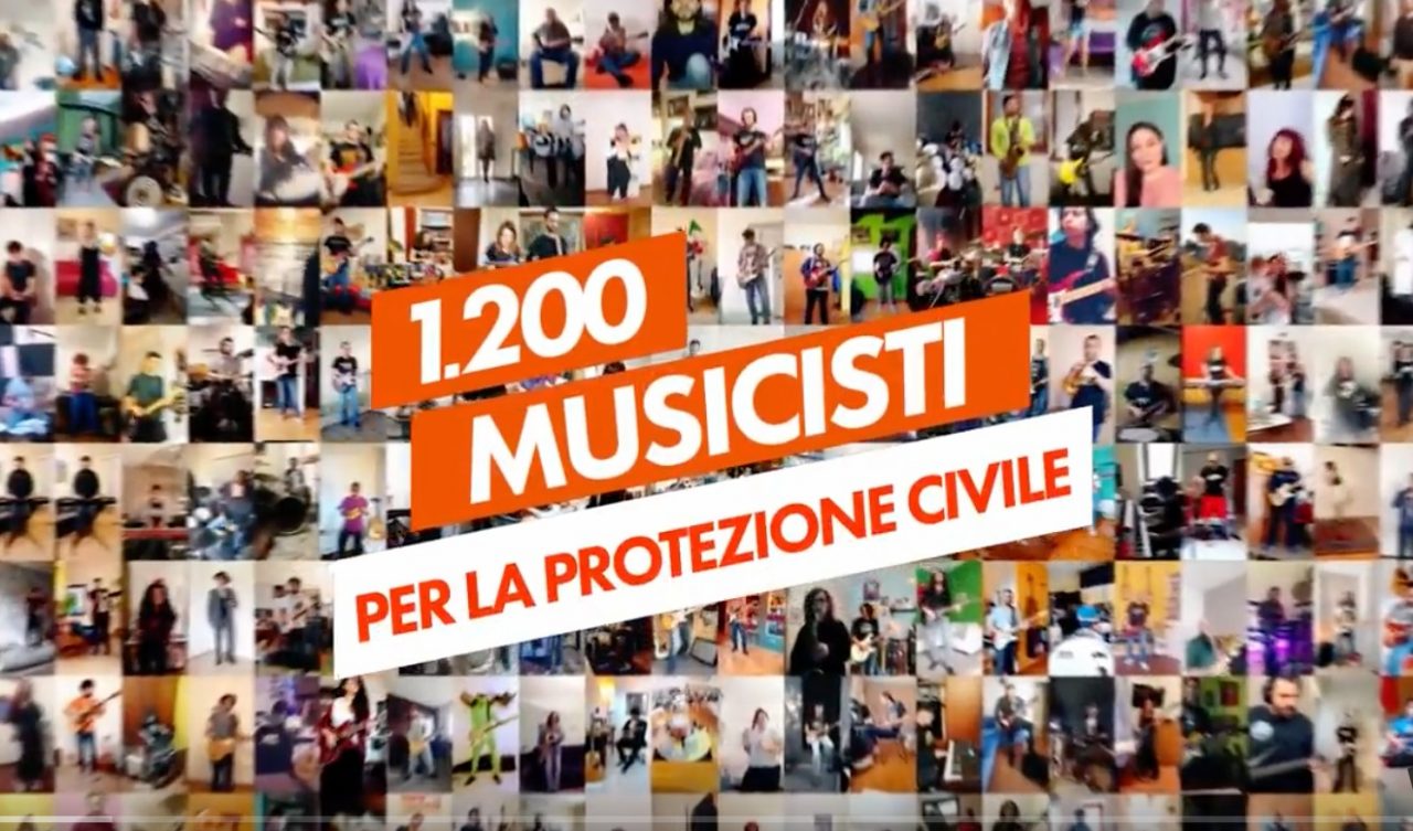 Musicisti bresciani nel video di Rockin’1000
