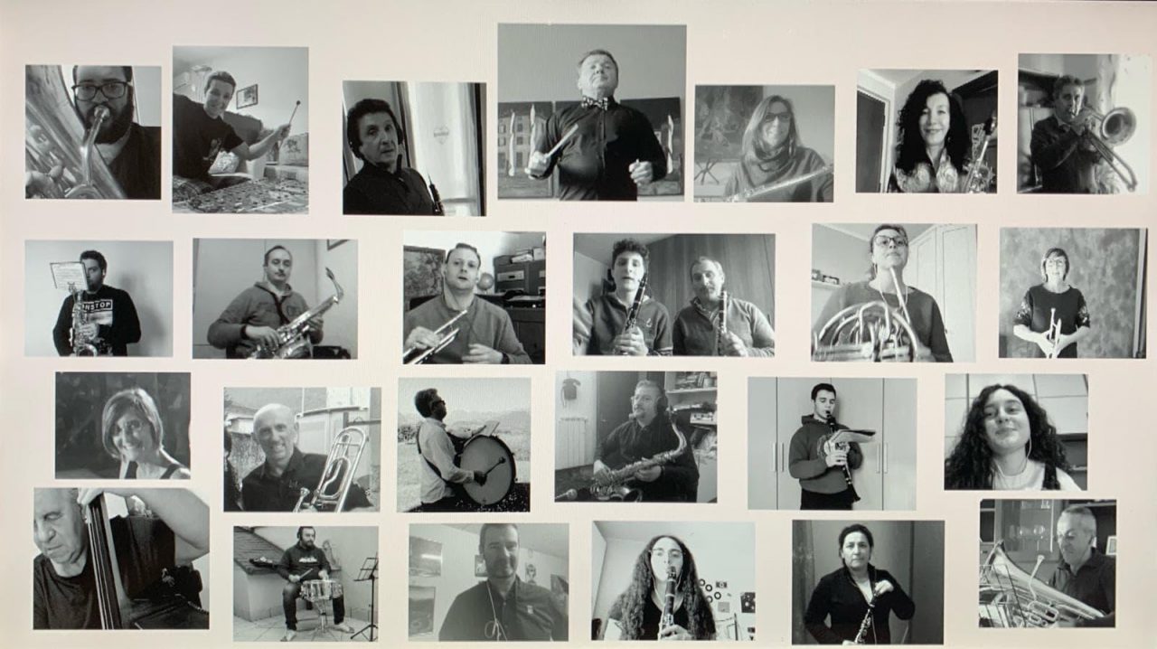 La Banda di Iseo a Pasqua suona online VIDEO