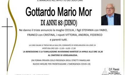 Verolanuova piange Dino Mor