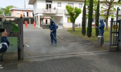 Militari al lavoro a Pontoglio: al via la sanificazione di Villa Serena GALLERY