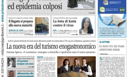 Gardaweek è in edicola. La prima pagina versione bresciana