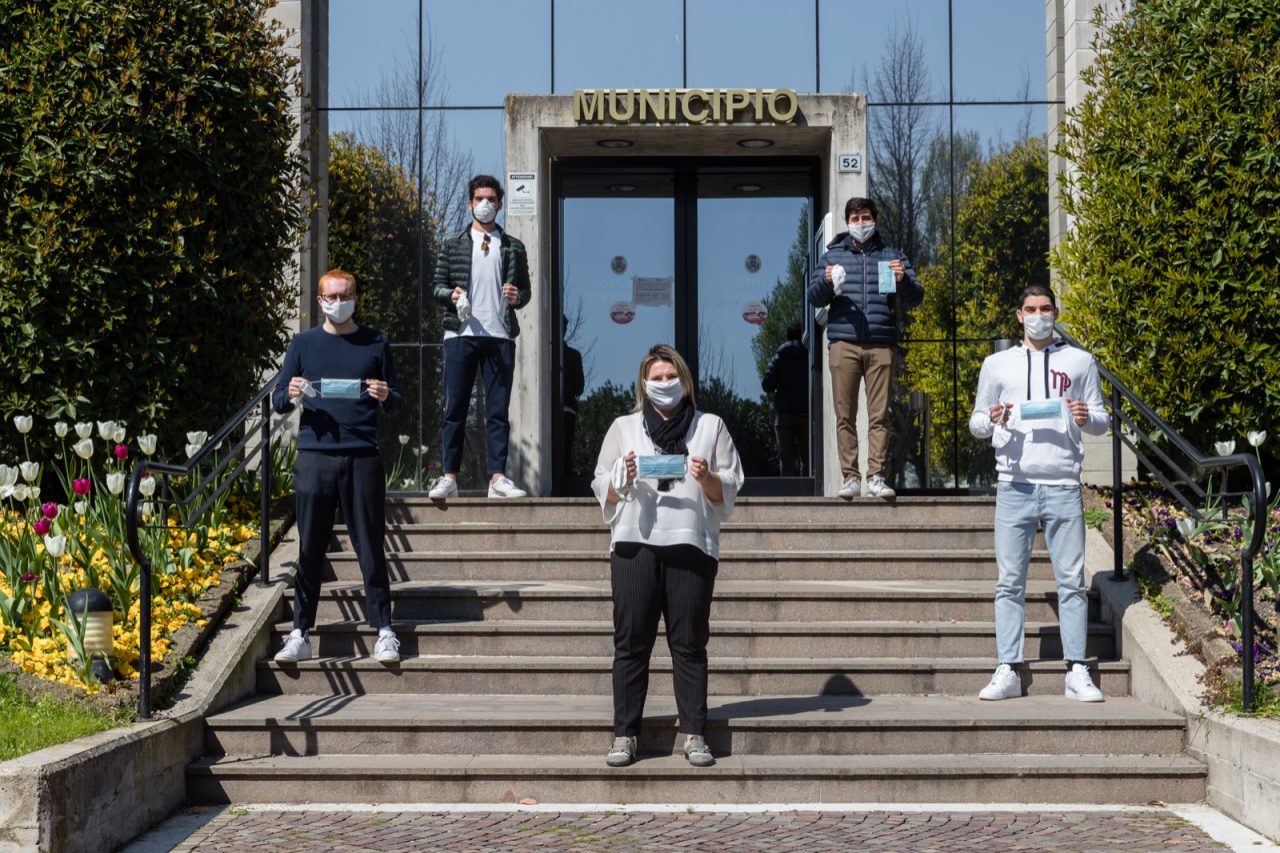 Inizia la distribuzione delle mascherine a Sirmione