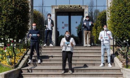 Inizia la distribuzione delle mascherine a Sirmione