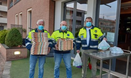 Più di 80 pizze donate a Rovato