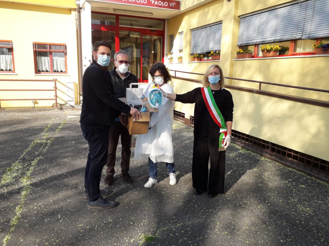 Donati cinque respiratori alla Rsa di Bagnolo