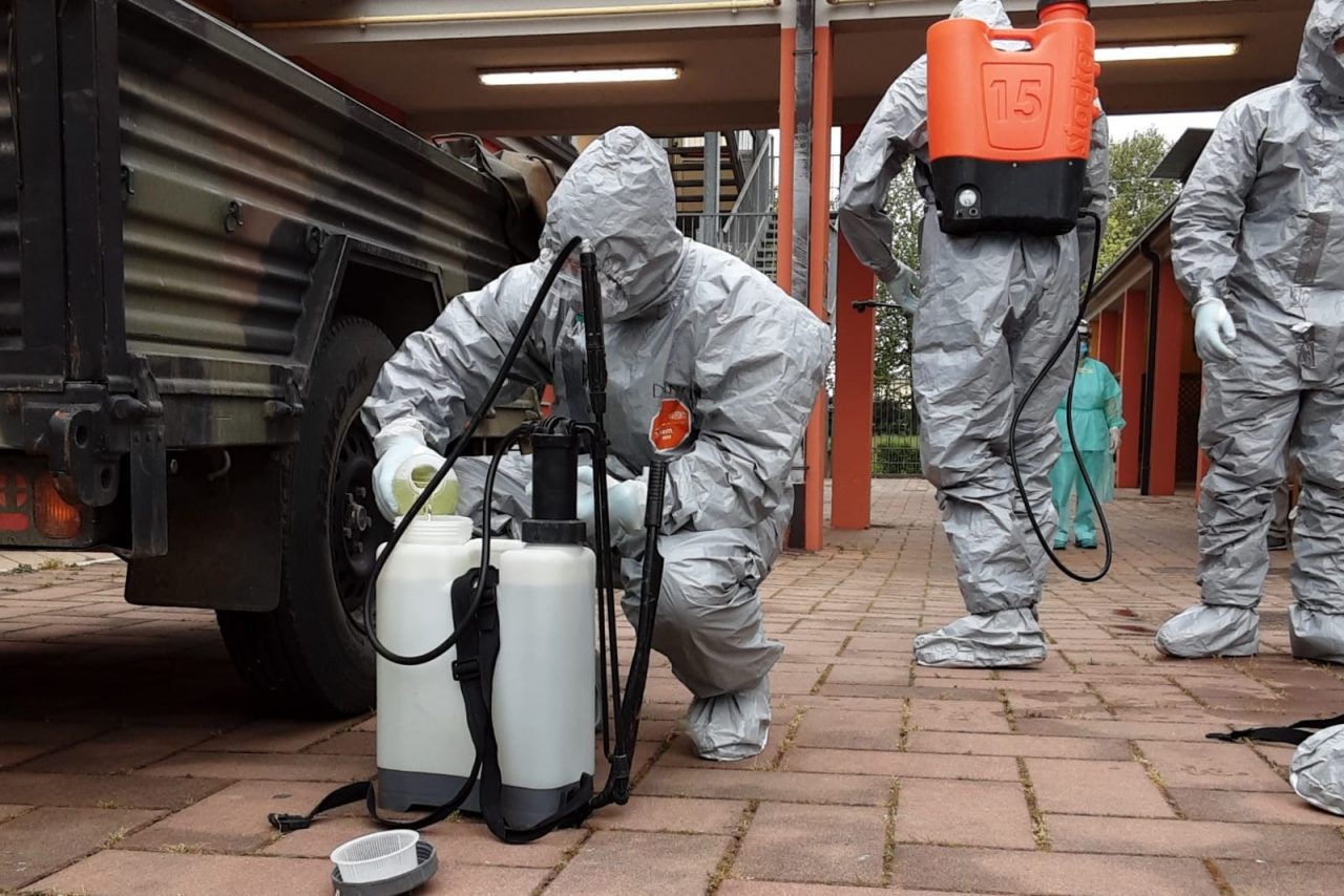 L’esercito in campo, in un mese sanificate 85 Rsa e 6 Rsd