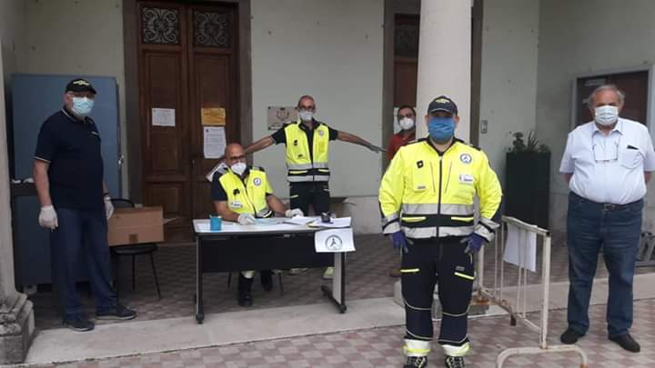 Per due settimane la Protezione civile consegnerà le mascherine in piazza
